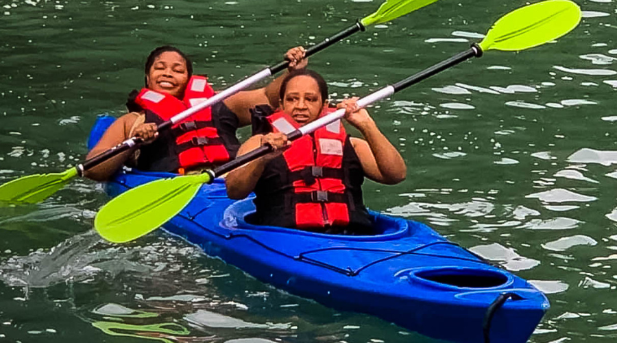 Kayaking Halong Bay