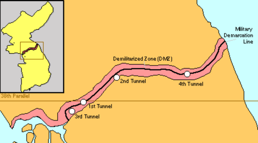 DMZ Private Tour: DMZ Map