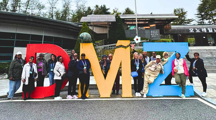 Group Photo at DMZ