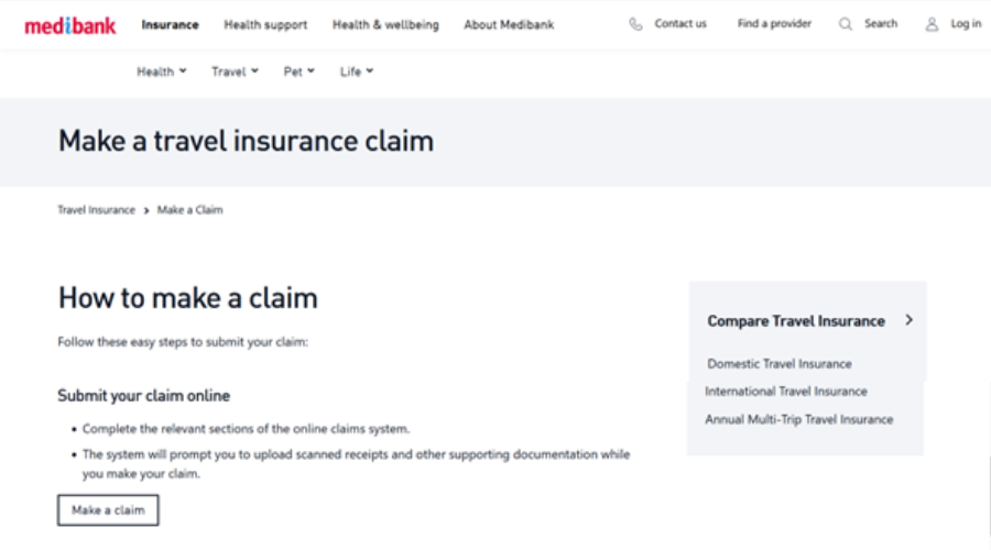 Travel Insurance Claim